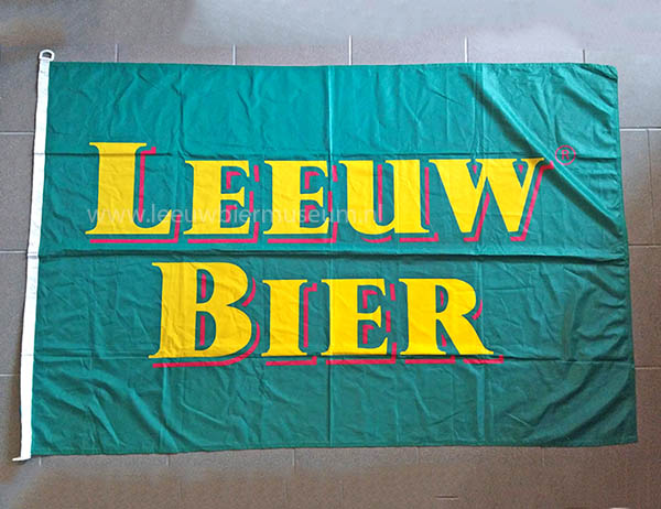 Groene Leeuw bier vlag